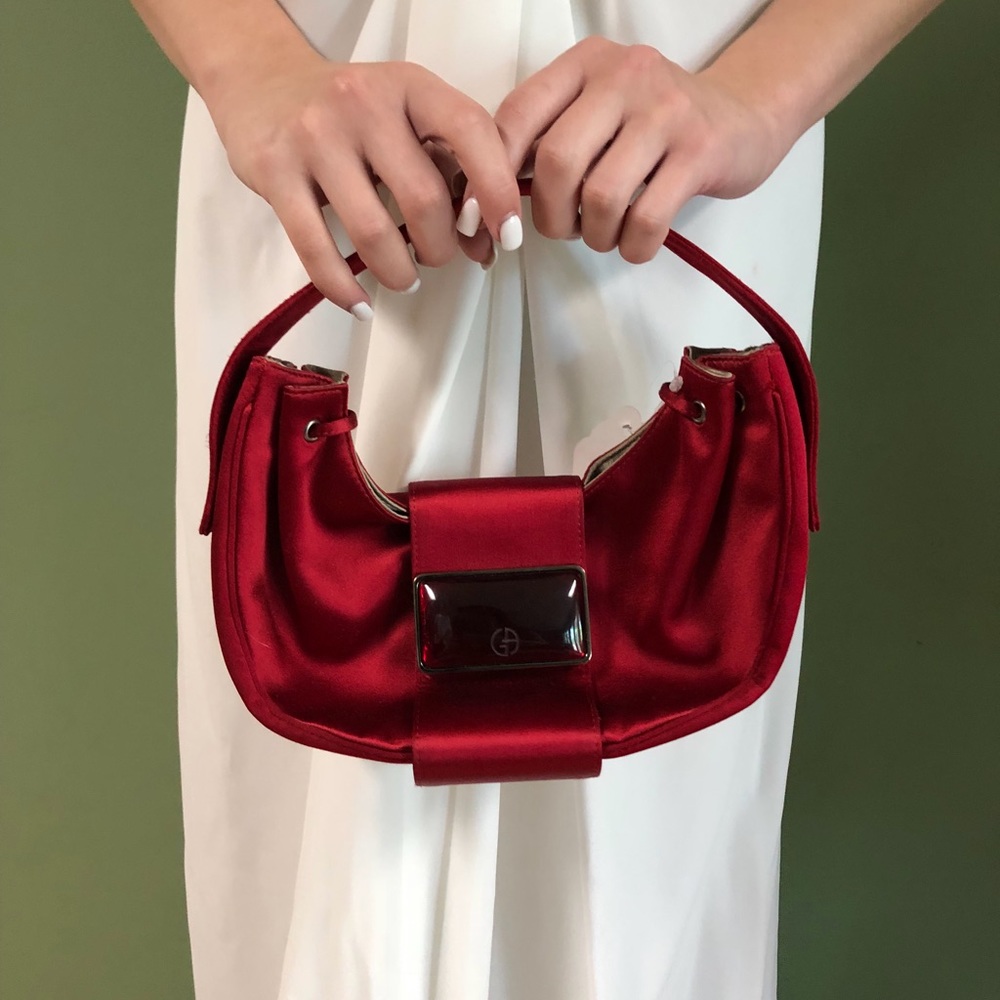 Armani Red handbag NWT